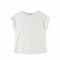 【日本製】 tシャツ レディース 半袖 インナー 柔らかい 薄手 無地 ショートスリーブ オフホワイト(FL23SS-21W-owh)